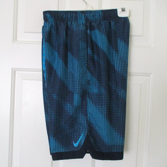 Nike Mens Blue Mesh-lined Swim Trunk NWOT - Size 26W-30W or Small - Picture 1 of 4
